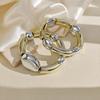Trendy European & American Niche Design Irregular Bead Bracelet for Women