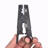 Tragbare MINI Abisolierzange Messer Crimper Zange Crimpzange Kabel Abisolieren Drahtschneider Schnittlinie