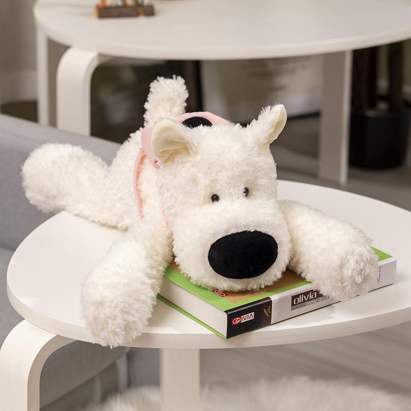 

Cuddly Highland Warm Terrier And Schnauzer Plush Toy For Sleeping And Snuggling Highland Dog,55cm