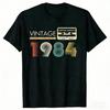 New Vintage1984 1980 1977 1978 1979 1986 1982 1986 1983 1981 1982 1976 Limited Edition Cassette Birthday Gift 1988 T Shirts