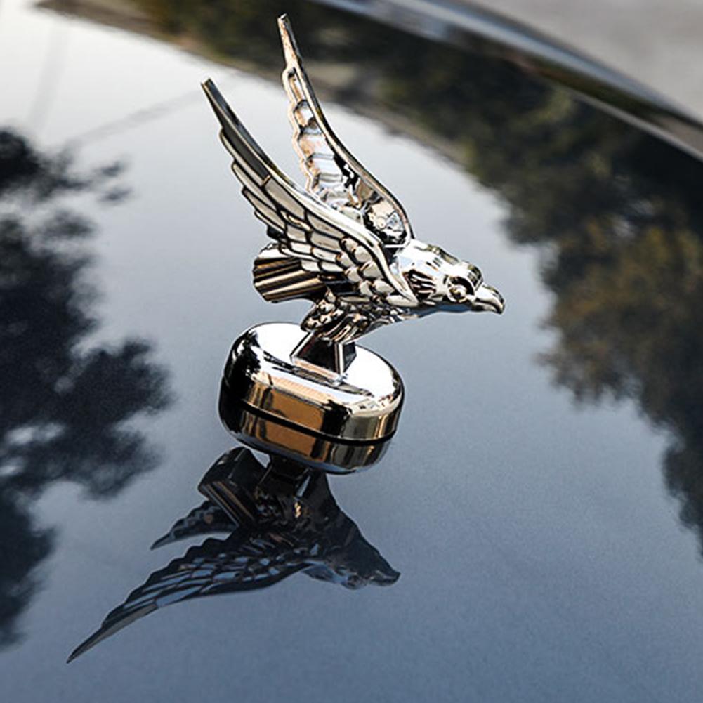 Nuevo Emblema de Águila 3D Insignia de Modificación Logotipos Adorno Decoración de Emblema de Águila para Coche Accesorios de Decoración Exterior para el Capó del Motor
