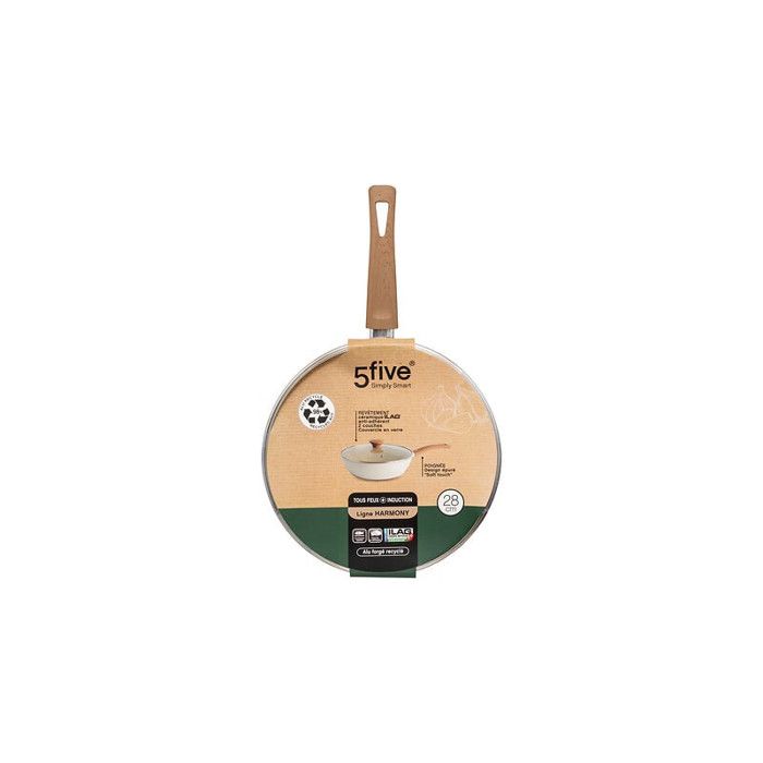Sauteuse aluminium forgé "Harmony" diamètre 28 cm