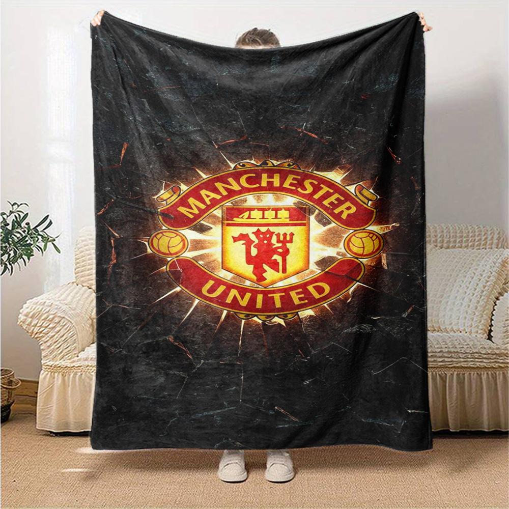 Manchester Blanket Comfortable Perfect for Chair Bed Bedding for All Seasons Modern Suitable for Gifting Relatives and Friends