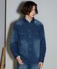SIGNATURE [Choi Jong-Woo X Signature] Western Washed Denim Shirt [Indigo]