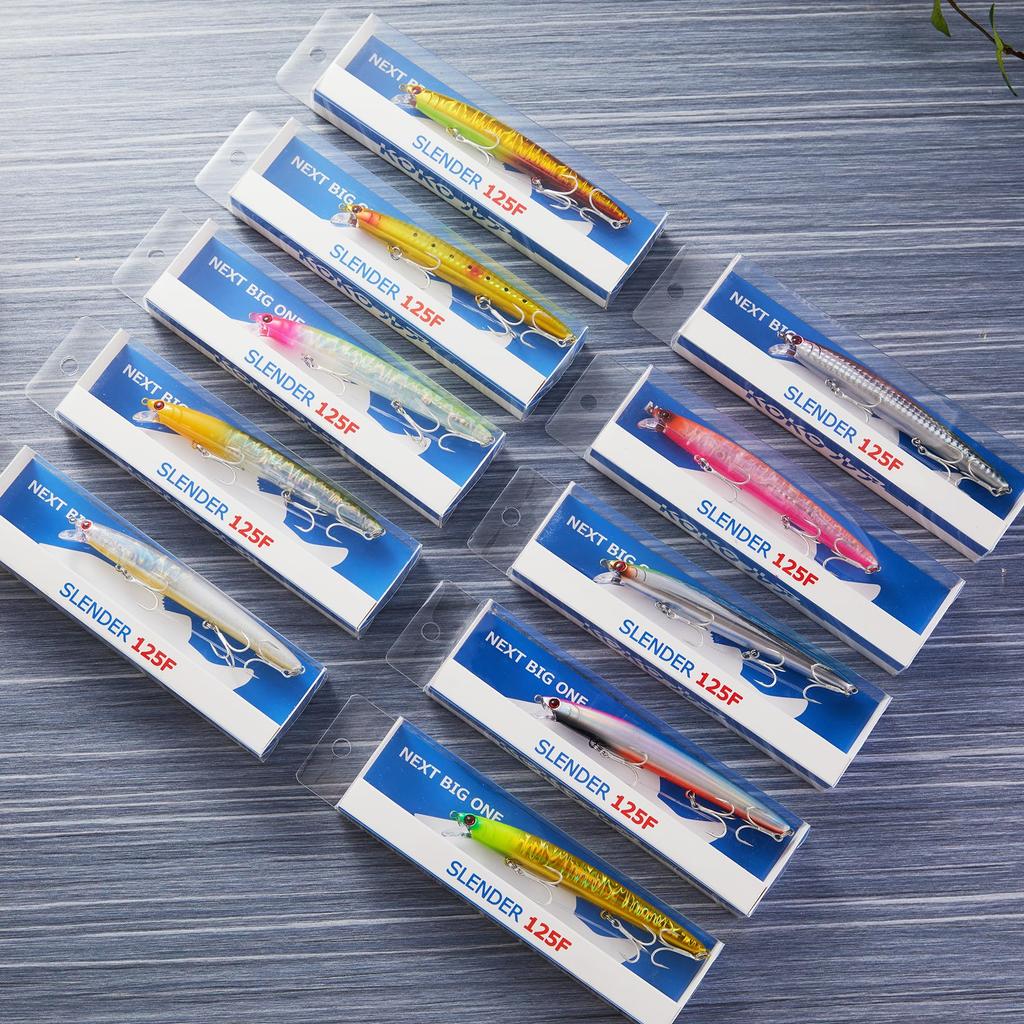 [KOKO Lure] Seabass Lure Minnow 125F 14g Floating Minnow Seabass