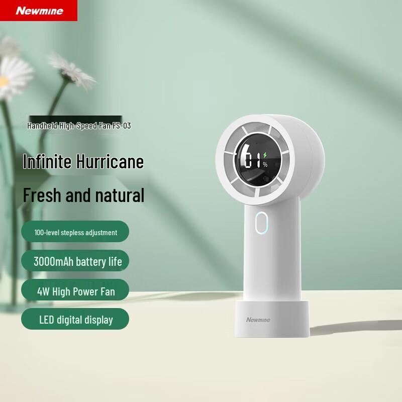 Newman Mini Portable Digital Display Fan