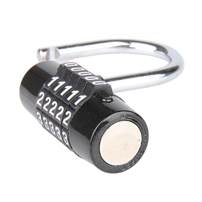 5 Digit Zinc Alloy Combination Padlock High Security U Shape Wide Shackle Design Waterproof Anti-Theft Lock for Gym Locker