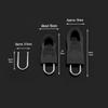 Detachable Zipper Pull Tab for Bags, Jackets, Shoes, and Backpacks - Tool-Free Replacement.