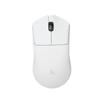 Darmoshark M3 KIRAN 8K Wireless Gaming Lightweight Bluetooth White Mouse, 58g, PAW3395, 26000dpi, 2.4Ghz, USB-C,