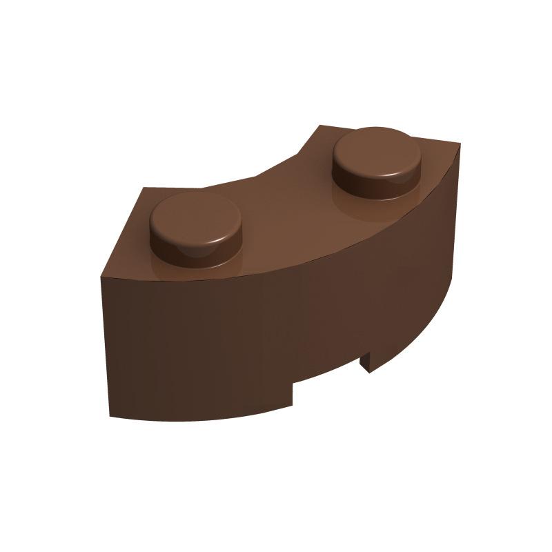 Non-Toxic Moc 3062 20 Pcs 2X2 Arc-Shaped Normal Brick Toys For Children For Building Block Parts Diy Construction Classic Brand Model Gift