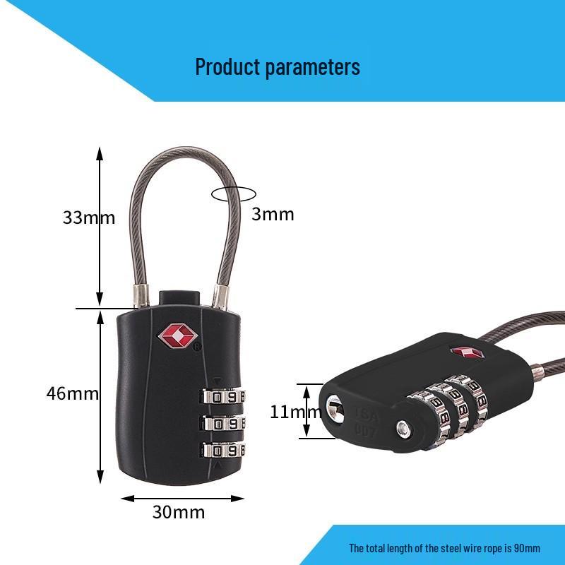 TSA-Approved Anti-Theft Travel Backpack with Steel Wire Rope & Password Lock