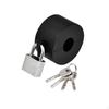 Door Knob Lockout Device Black Faucet Control Lock Cover Stainless Steel