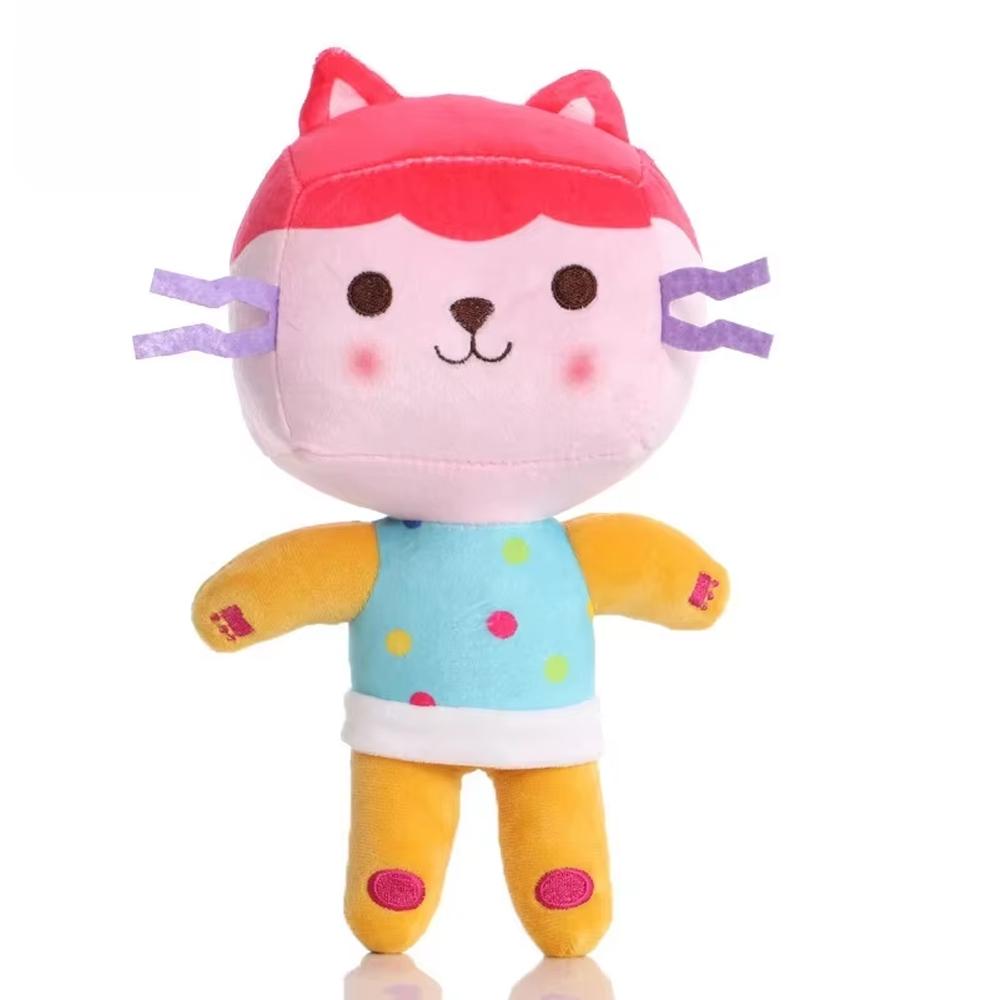 Gabby Dollhouse doll Toys Mercat Cartoon Stuffed Animals Mermaid Car Cat Stuffed Doll Kids Birthday Christams Cartoon Doll Gift