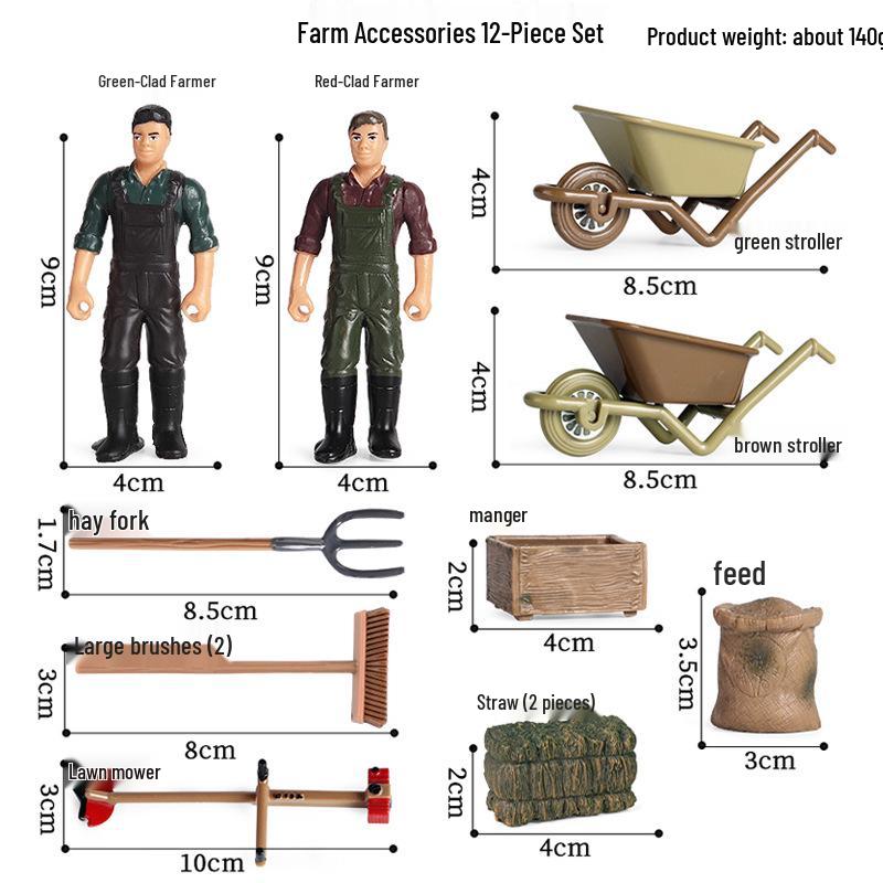 Children's Thousand-Mile Horse Simulation Model Toy and Sand Table Set