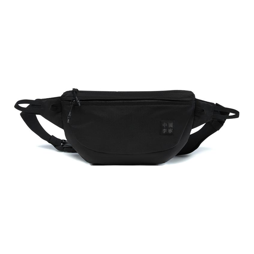 New LiNing Vital Series Polyamide Crossbody Bag Sling Bag Regular Unisex Black ABDU251-1
