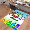 Tappeto Personalizzato con Stampa Numberblocks - Morbido, Lavabile, Antiscivolo, per Interni, Soggiorno, Casa e Ufficio, Tappeto Decorativo