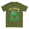 Funny   Meme  Six Seven Bruh St Patricks DayTShirt Summer  Trending TShirts Unisex Cotton O Neck Tees ShortSleeve