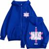Alvaro Diaz Omakase Album Tour  Print Zipper Hoodie Men Women Fashion Long Sleeves Casual Aesthetic Trend Zip Up Jacket Coat