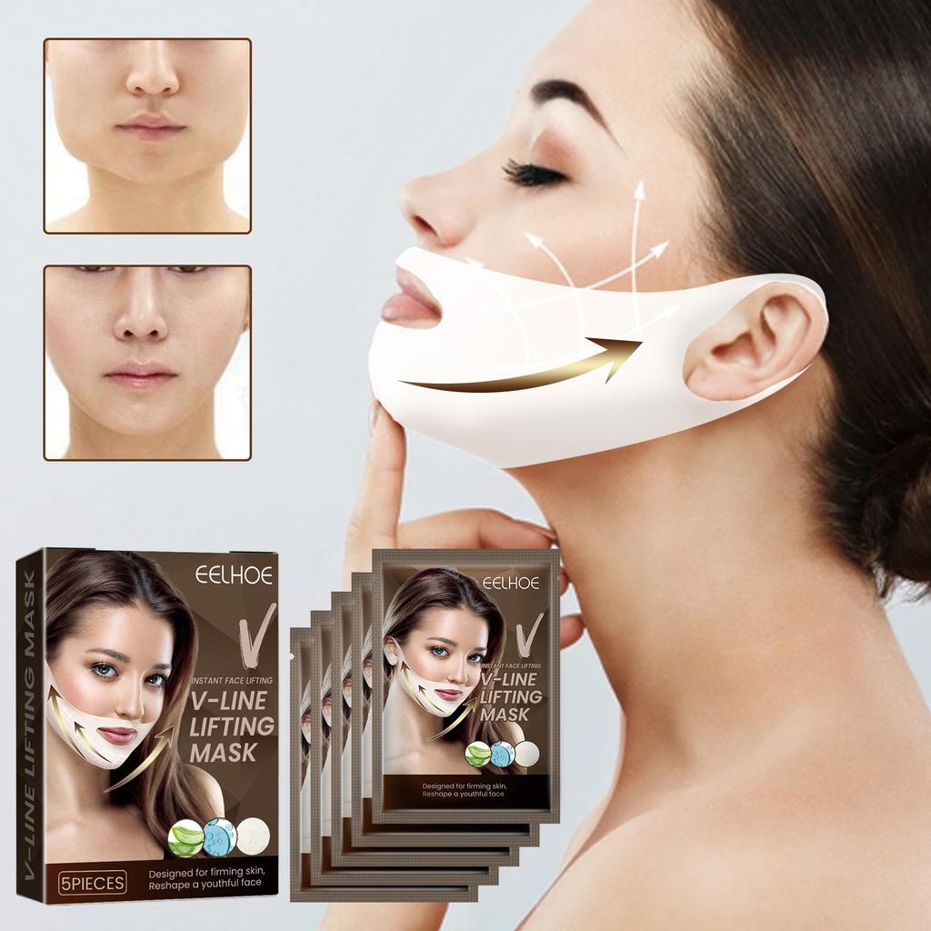 V Shape Slimming Face Mask Patch Lifting Sagging Facial Skin Deep Nourishment Masks Korea Face Care Products