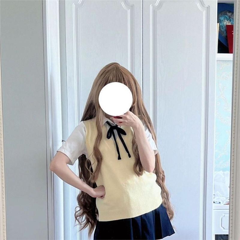 Dragon & Tiger Aisaka Taiga Cosplay JK Uniform Wool Dress Skirt Full Set