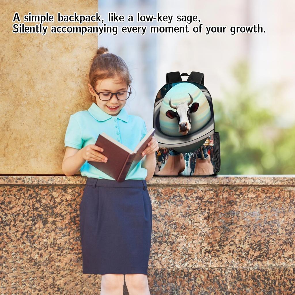 Student Backpack 3D Digital Printing Backpack