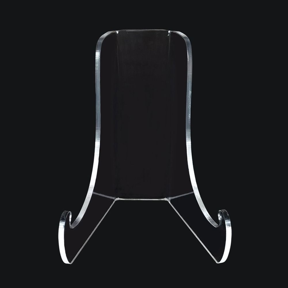 

Прозрачная плоская подставка из акрила для книг, неглубокие опорные выступы, подставка-мольберт для демонстрации произведений искусства M