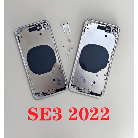 Rear Shell OEM For iPhone 13 Pro Max 12 Mini 11 SE3 14 Pro max Back Housing With Free Gifts,Back Shell Frame+Back Cover+Side Key