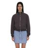 Partimento Women Pwc Cotton Track Jersey Top_Charcoal