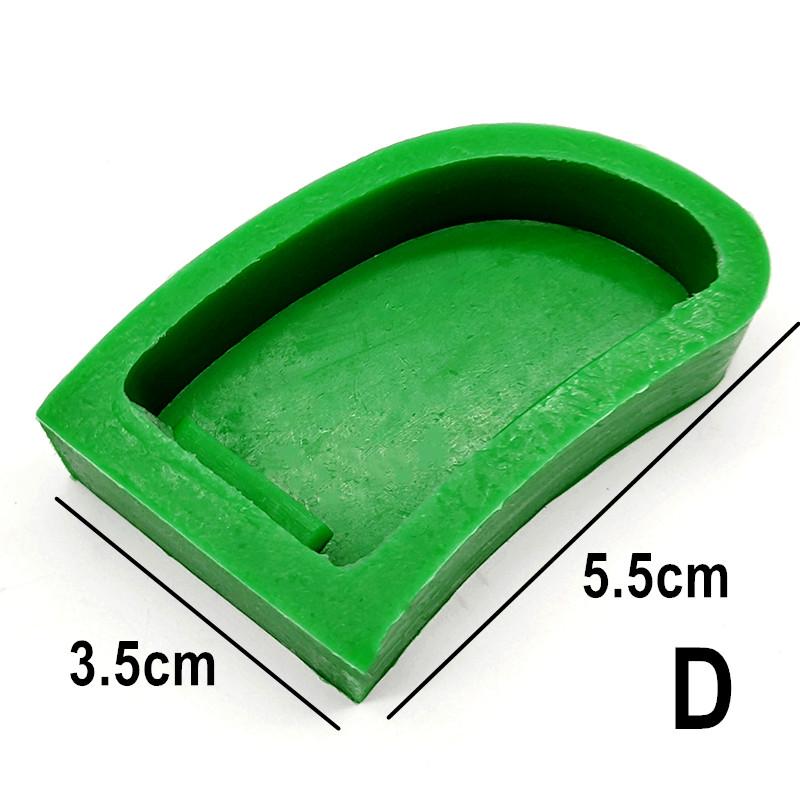 Dental Lab Tool Silicone Rubber Base Former Mould Plaster Gypsum Carving Model Former Base Mold