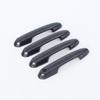 Car Styling Accessories For Toyota Land Cruiser 300 LC300 ABS Carbon Black Car Door Handle Bowl Cover Trim Protectors