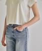 Kkeulle Basic Cotton T-Shirt_Ivory