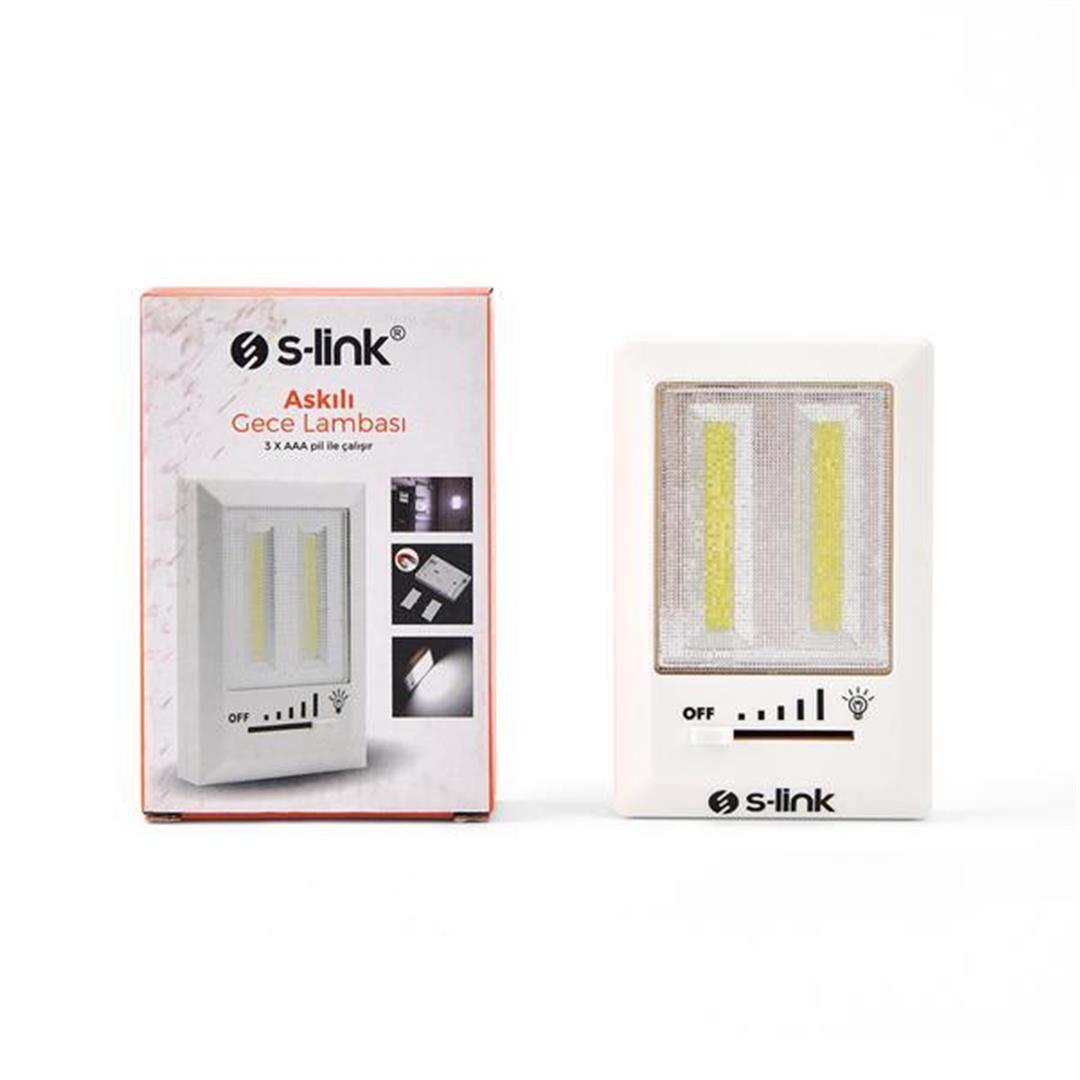 

SLink SL8700 Ночной светильник с регулируемым уровнем и питанием от батареи