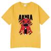 Anime Akira Vintage Washed T Shirts 90S Unisexga Shotaro Kaneda Graphic T-shirt Unisex Women Cotton Tee Tops Summer Oversized T-shirts