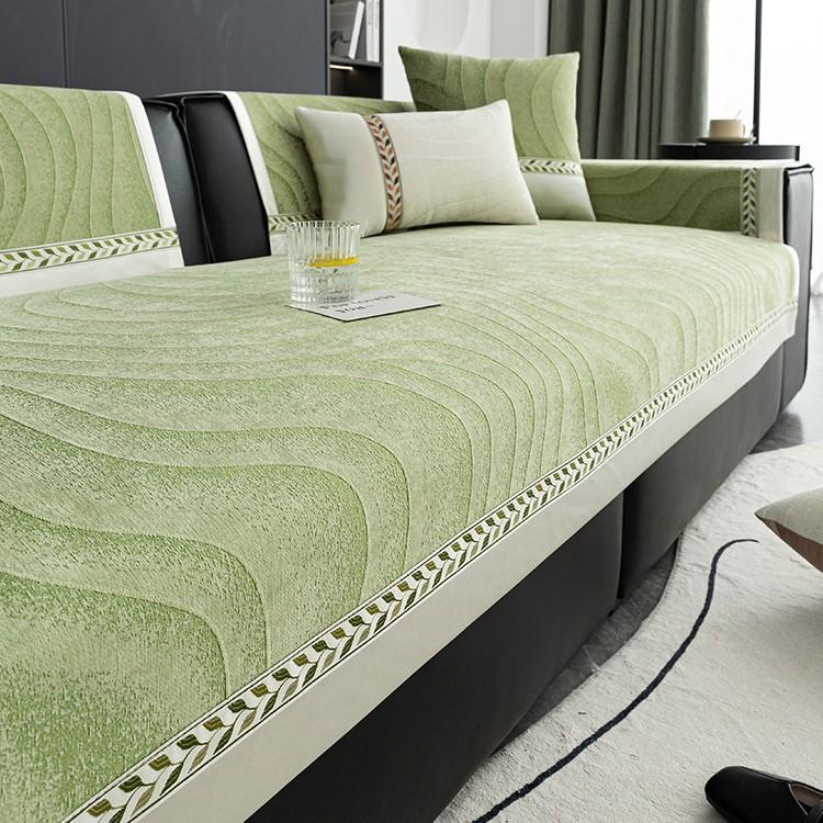 

Cream Snow Neil Sofa Cushion Four Seasons Universal New High-End Sofa Cover Sofa Bed Cross-Border 70*70cm
