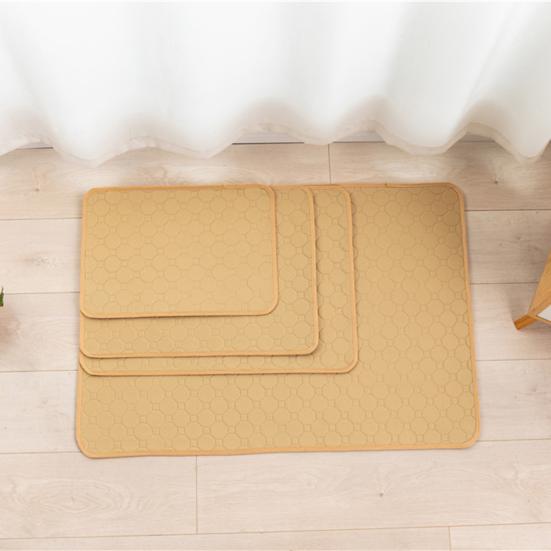 Washable Pet Pee Pad Reusable Dog Pee Pad Absorbent Leakproof Puppy Training Pad Non-Slip Potty Pad for Puppies Senior Dogs Floor Couch Use