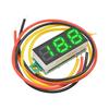 5PCS 0.28 inch 3-wire LED Digital Voltmeter DC0-100V Car Mobile Power Voltage Tester Red Green Blue Yellow White