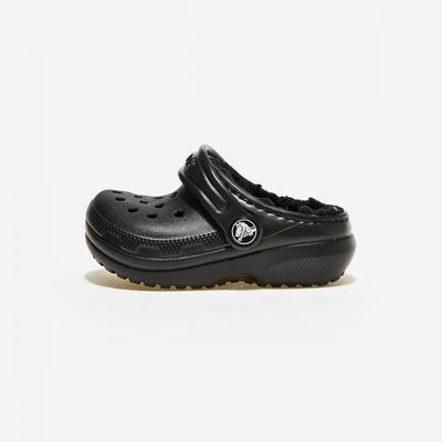 Classic Lined Clog Toddler Crs207009 Black Black