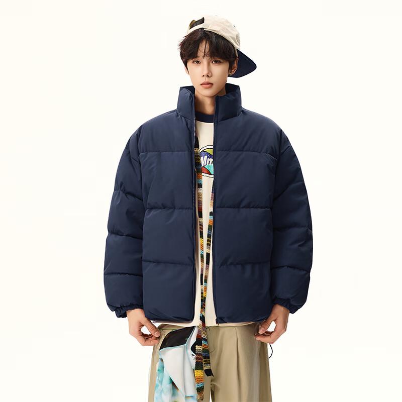 

TOM ADAM Men s Stand Collar Padded Jacket 4XL