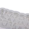 1Pc Silicone 3D Happy Birthday Mold DIY Ice Jelly Chocolate Mould English Letter Mold Bake Birthday Cake Decor Tool Mould