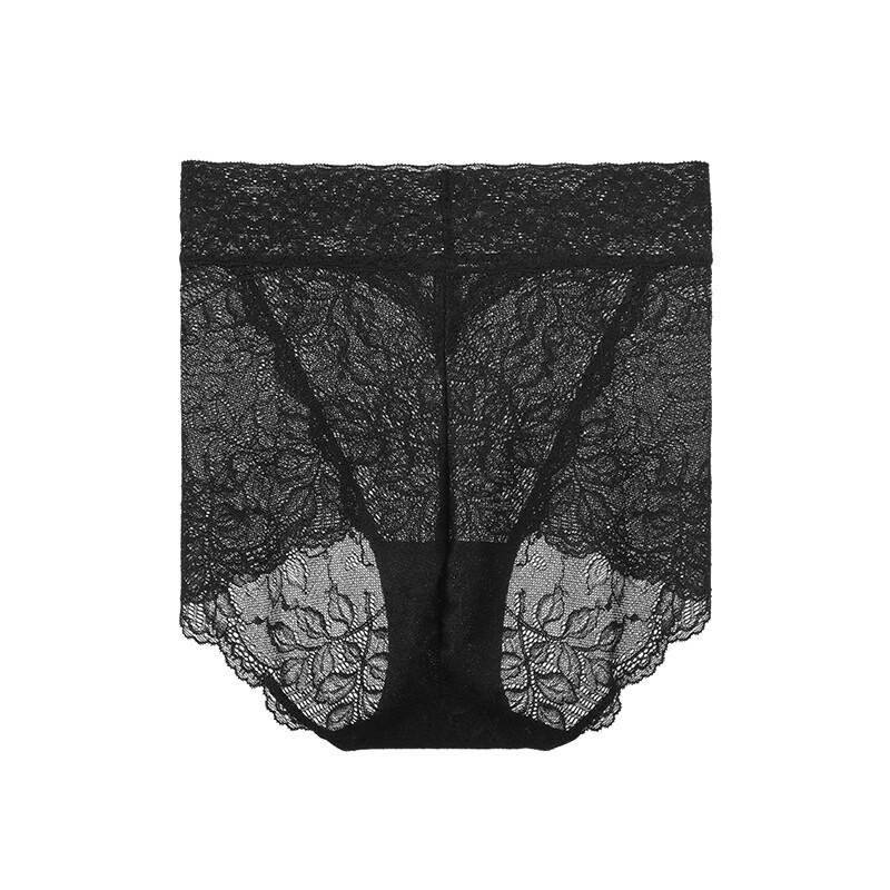 Anlifang Floral Lace High-Waist Briefs for Women
