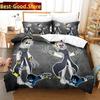 Fashion 3D Anime Murder Drones Bedding Set Printed Bed Set With Pillowcase Bed Duvet Cover Single Double Queen Super King Size