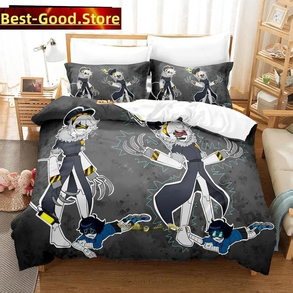 Fashion 3D Anime Murder Drones Bedding Set Printed Bed Set With Pillowcase Bed Duvet Cover Single Double Queen Super King Size