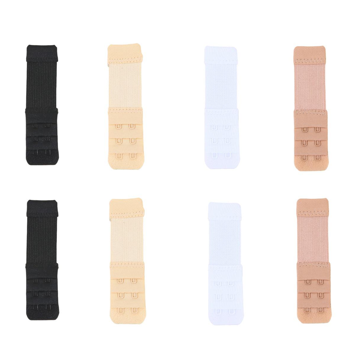 

Нейлоновий еластичний подовжувач для бюстгальтера 2,8 см із застібкою на два гачки у три ряди 8 Pearl Bags