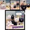 Jinnew Plush Keyring Small Cat Earphone Bag With Soft Material For Kids And Teens