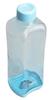 Pearl Metal Water Bottle 1000ml Direct Drinking PC Aqua Bottle Blue Block Style H-6038