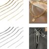 65.61Feet DIY Necklaces Chain 0.25-1mm Jewelry Making Chain for Jewelry Making DIY Necklaces Earring Keichain Pendants