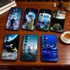 Anime C-Cyberpunk E-Edgerunners Phone Case For Samsung Galaxy A73,A72,A71,A70,A53,A52,A51,Soft Silicone Black Cover