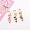 6 Pcs Cute Kitten Keychain Couple Gift and Cat Charm Key Chain Fashion Jewelry for Animal Lovers Car Bag Hanging Accessories New