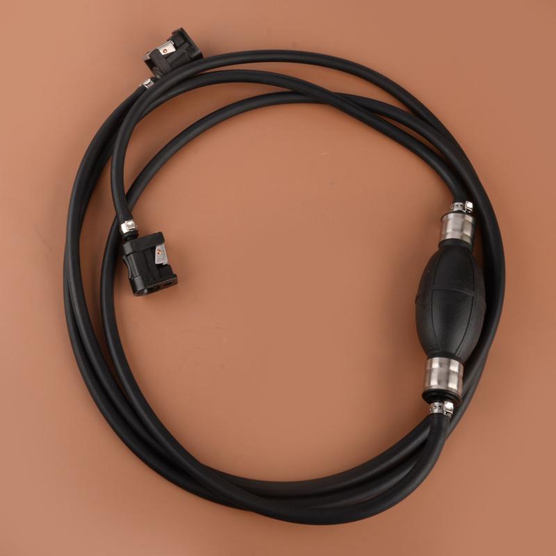 

8mm Universal Marine Boat RV Tractor Caravan Outboard Motor Fuel Gas Hose Line Assembly with Primer Bulb
