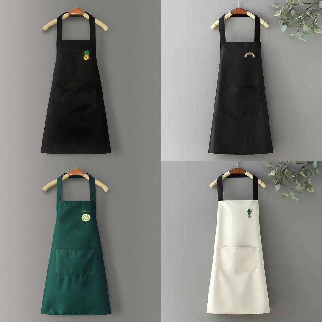 Waterproof Girls Boys Oil Resistant Cartoon Aprons Home Kitchen Style Restaurant